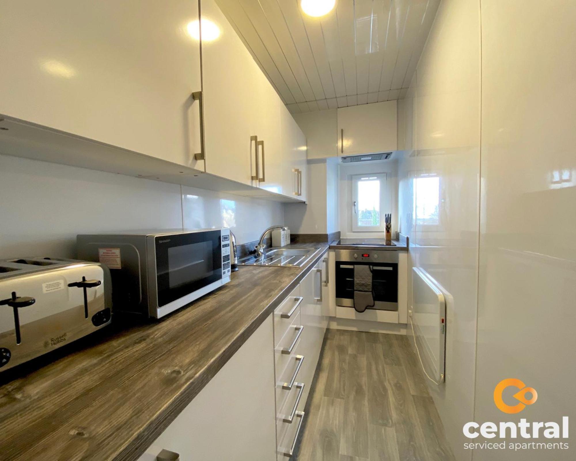 Central Serviced Apartments - 1 Bedroom - Modern - Close To Transport Links - Quiet Neighbourhood - Wifi - Fully Equipped - Smart Tvs In All Rooms - Monthly Stays Welcome - Free Street Parking - Ideal Relocation To Dundee Accommodation Dış mekan fotoğraf