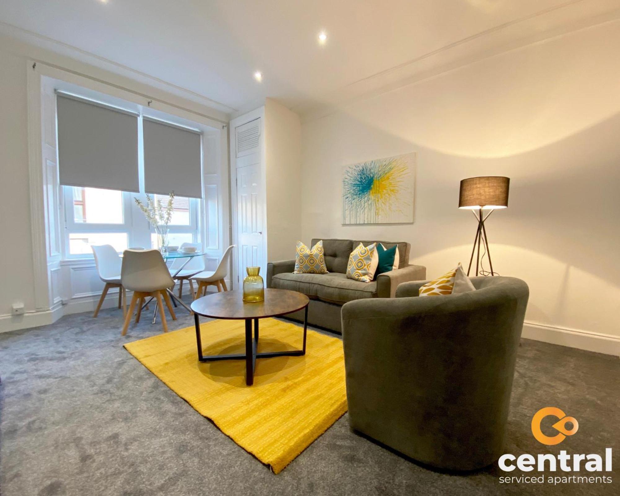 Central Serviced Apartments - 1 Bedroom - Modern - Close To Transport Links - Quiet Neighbourhood - Wifi - Fully Equipped - Smart Tvs In All Rooms - Monthly Stays Welcome - Free Street Parking - Ideal Relocation To Dundee Accommodation Dış mekan fotoğraf