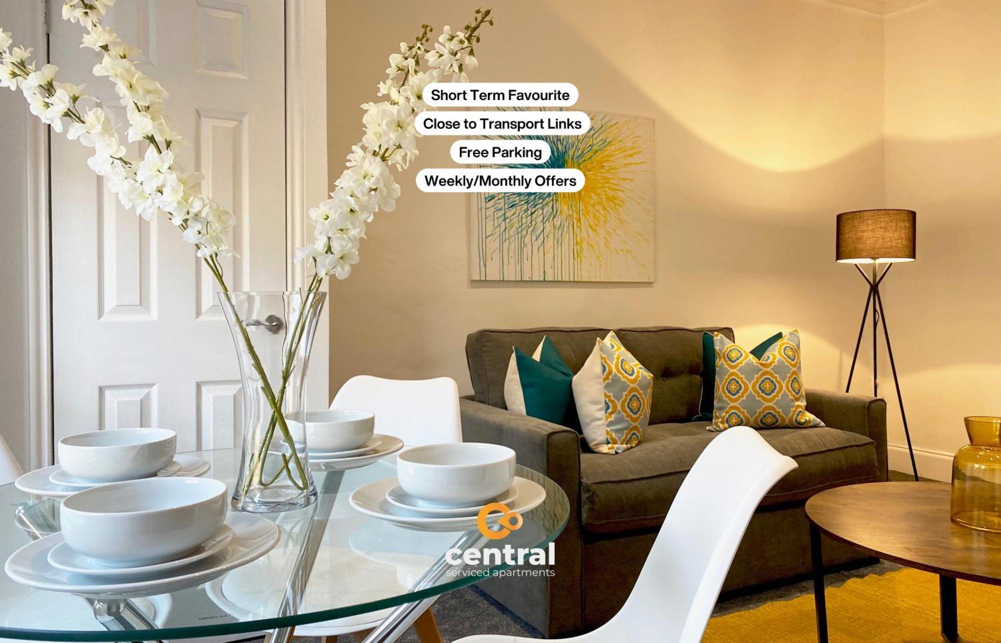 Central Serviced Apartments - 1 Bedroom - Modern - Close To Transport Links - Quiet Neighbourhood - Wifi - Fully Equipped - Smart Tvs In All Rooms - Monthly Stays Welcome - Free Street Parking - Ideal Relocation To Dundee Accommodation Dış mekan fotoğraf